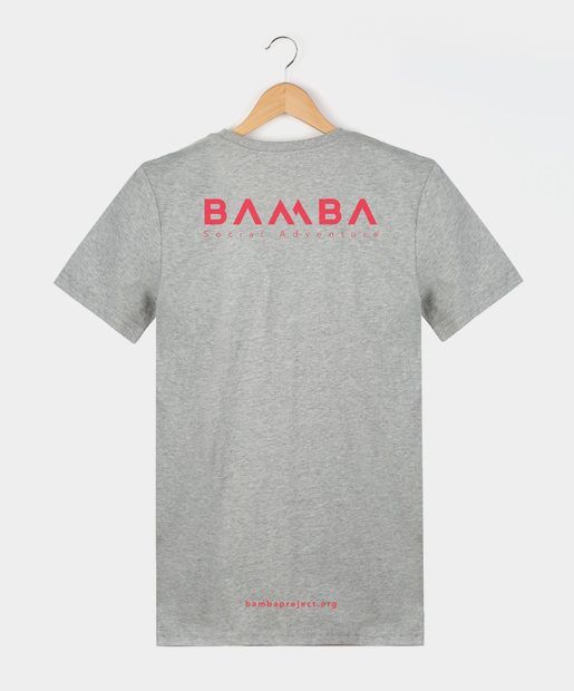 Camiseta Bamba - Hombre, gris