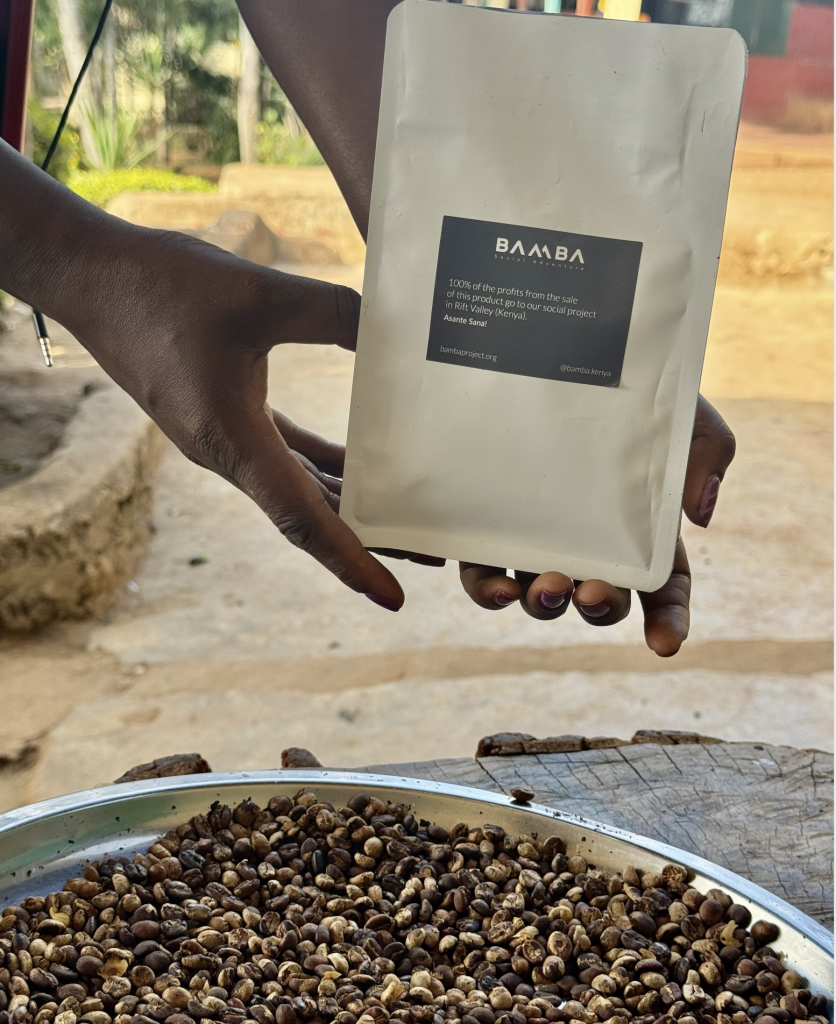 comercio sostenible café en grano alta calidad kenia