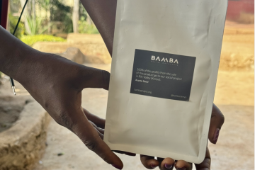 comercio sostenible café en grano alta calidad kenia