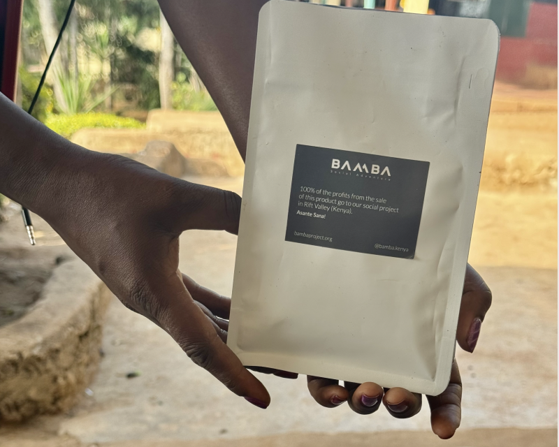 comercio sostenible café en grano alta calidad kenia